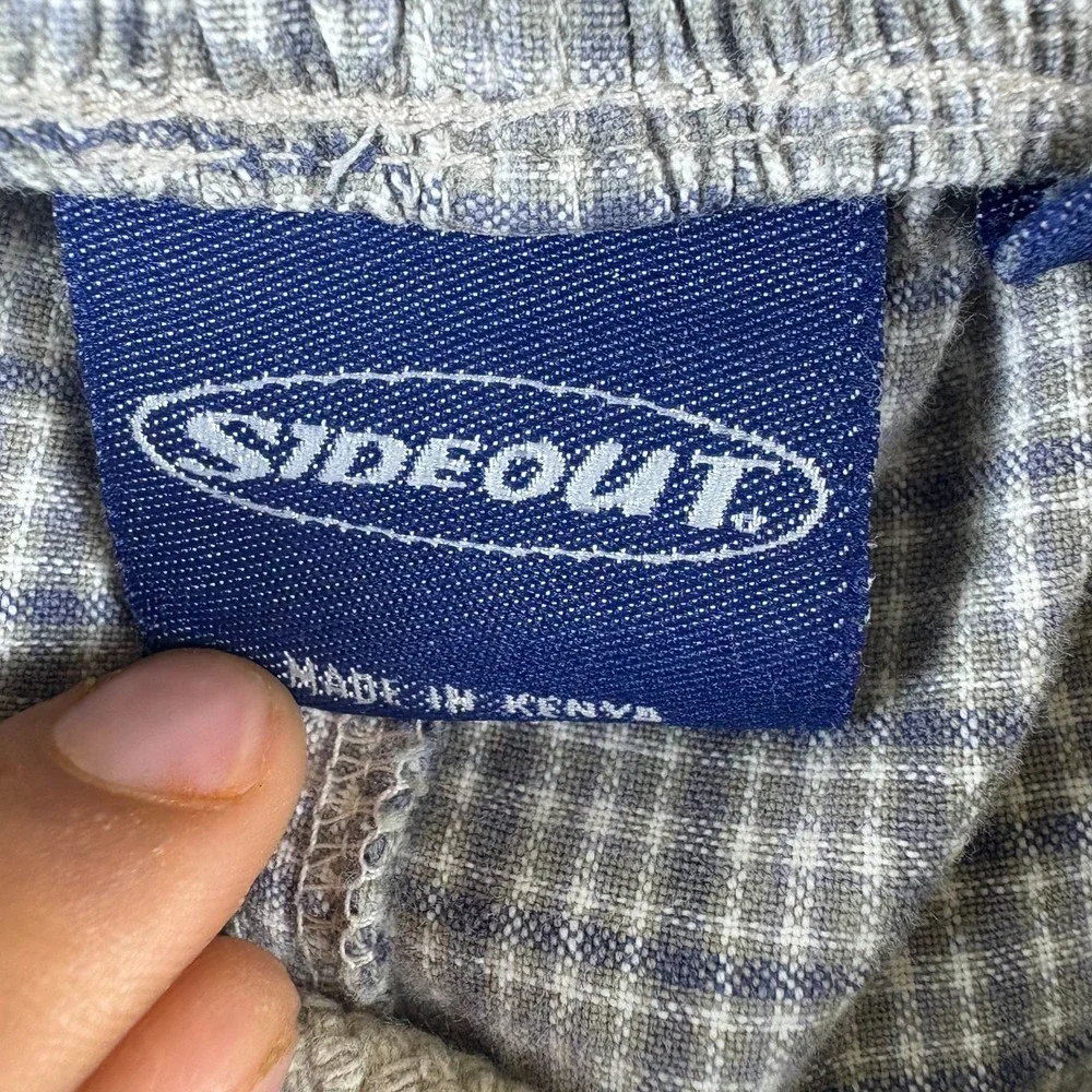 Sideout photos plaid